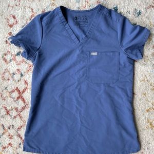 Figs catarina top XS. Big Sky color